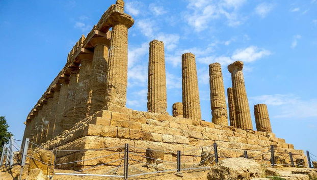 Uno dei templi di Agrigento