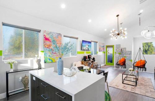 A - 3BR NoHo Pad with Patio - Sleeps 12 - Free Parking - 15m to Universal - FIFA World Cup SoFi - Foto 16