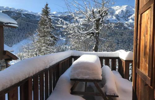 Meribel Altitude1600 chalet 6 personnes en pleine nature au milieu des pistes - Foto 10