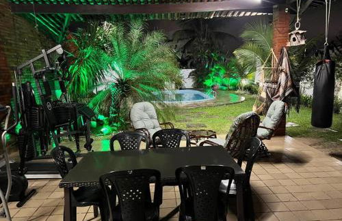 mansão com churrasqueira sinuca piscina aquecida - Photo 54