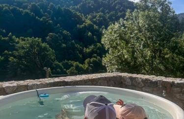 Le René-Sens, chalet 5p avec bain nordique, piscine et vue Pyrénées - Foto 5