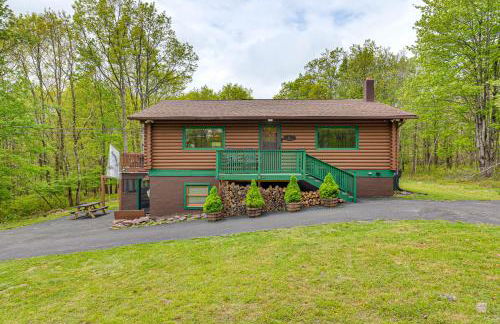 Game Room, Hot Tub! Cabin 9 Mi to Big Boulder Mtn - Foto 37