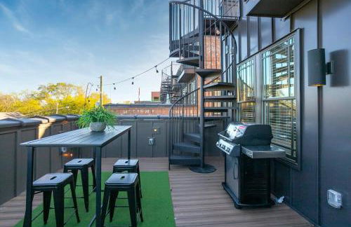 2 Miles to Broadway w Rooftop Deck Grill & Garage - Foto 25