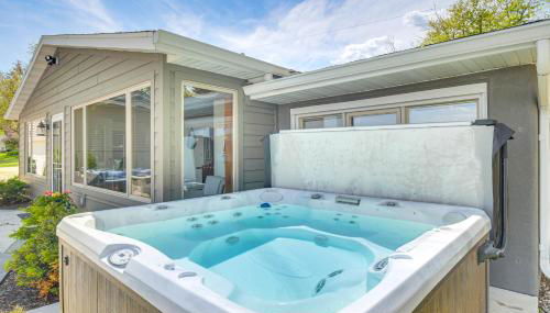 Steps to Mississippi River Cozy Hot Tub Haven! - Foto 2