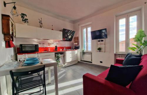 Free Parking Sanremo - Panoramic Terrace with Sea View - Foto 31