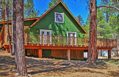 Hot Tub and Deck Secluded Happy Jack Cabin - Foto 1