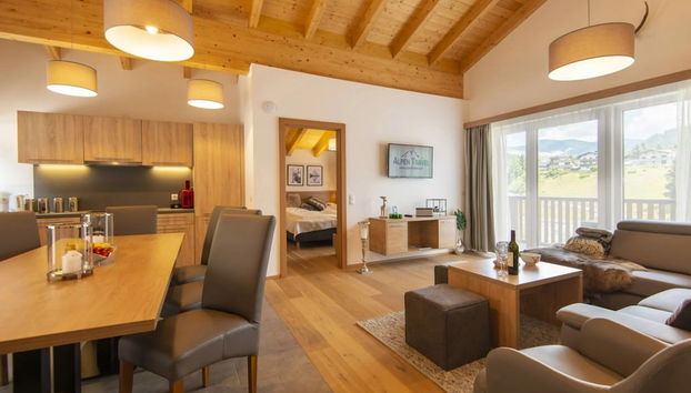 Penthouse in Wagrain Near Grafenberg Lift - Foto 5, Sala de estar