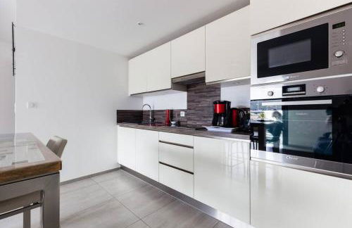 T2 d'exception 100m plage terrasse vue mer et montagnes - Foto 11