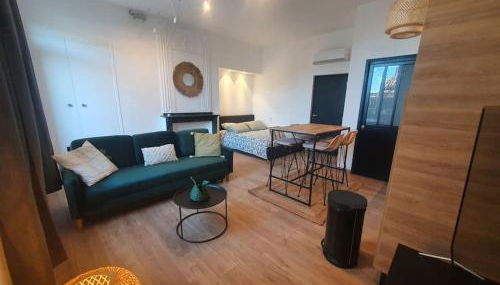 -Garrigue- Face à la Cité médiévale studio terrasse classé 4☆ - Foto 2