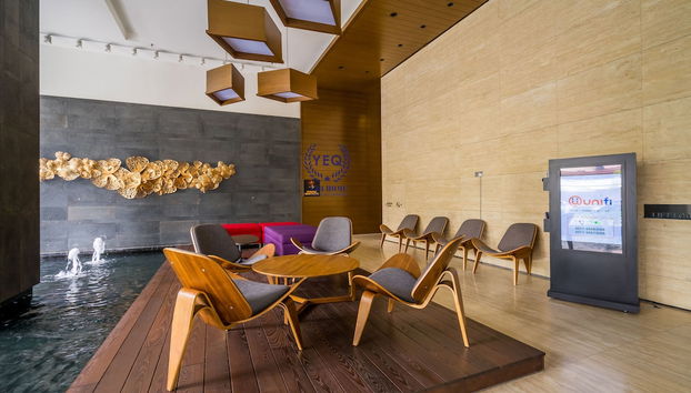 Sala de estar do lobby