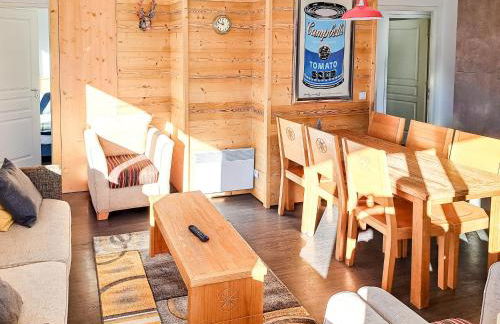 Penthouse 3-bedroom apartment, mountain views, large terrasse, piste access - Photo 15