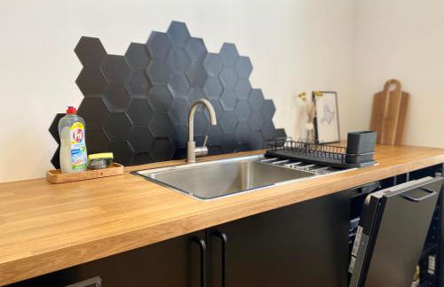 sea dreams l Design-Ferienwohnung #Octopus Seapearl - am Hauptbahnhof Schwerin - Foto 7