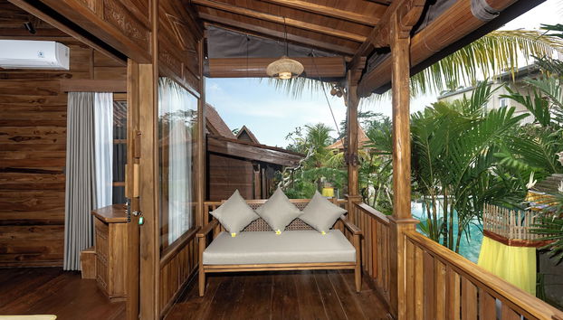 Edge of Ubud by GenuineHost - Foto 4, Terraza o patio