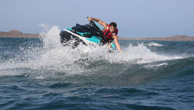 Tour di Corralejo e Isla de Lobos in moto d'acqua - Foto 4