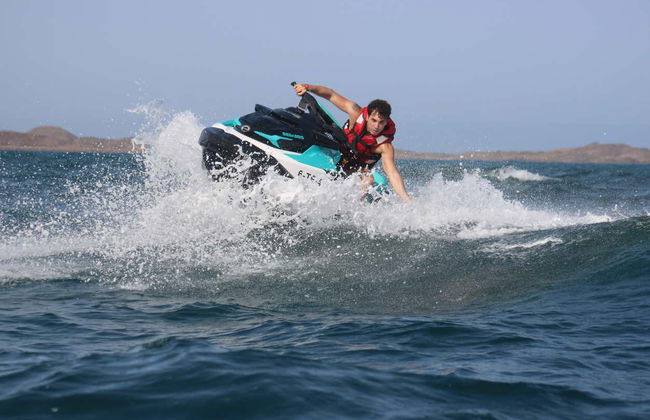 Tour di Corralejo e Isla de Lobos in moto d'acqua - Foto 4