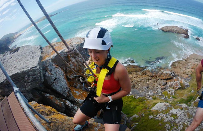 Rápel en la Reserva Natural de Robberg - Foto 5