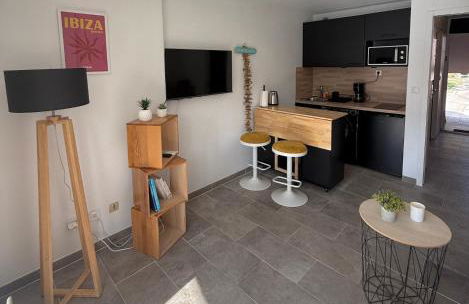 Studio Cabine Proche Plage de Cavalière - Foto 9