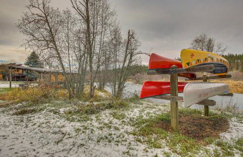 Bonners Ferry Cabin with Wraparound Deck and Views! - Foto 32