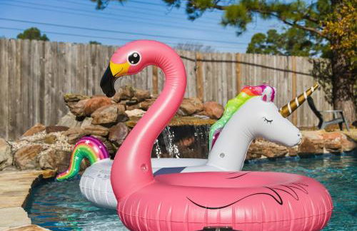 Pool Villa- Near Airport & Downtown, Fire Pit, Foosball - Foto 51