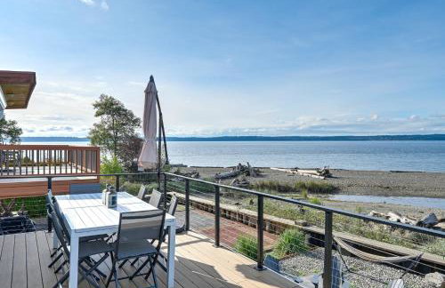 Coastal PNW Home on Swimmable Beach with Hot Tub! - Foto 21