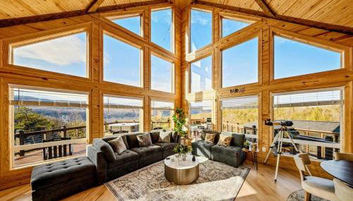 Luxury A Frame 5BR Hot Tub & Mountain Views - Foto 2