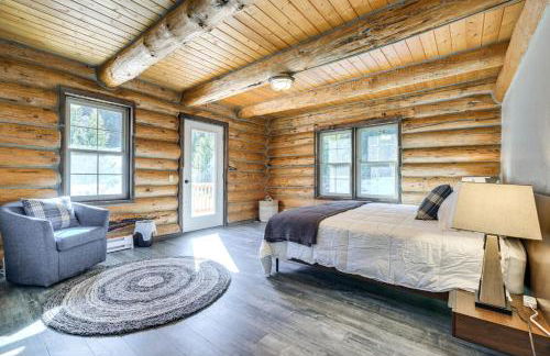 Riverfront Montana Log Cabin with Mountain Views! - Foto 15
