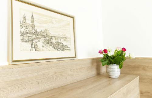 Großes Apartment im Zentrum von Dresden, 2 Schlafzimmer, 2 Bäder, Balkon - Foto 14