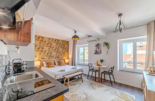 Lys Roanne centre-ville - Clim & Parking - Foto 9