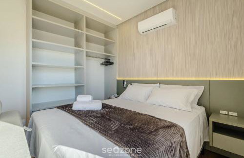 Aptos em prédio com piscina a 180m da Praia em Bombinhas - SFRs - Foto 46