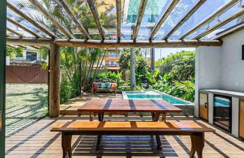 Guarda do Embaú Aluguél Casa 300mts Praia - Foto 5