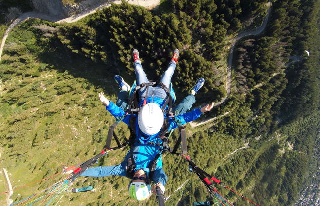 Vol en parapente à Chamonix-Mont-Blanc - Photo 2