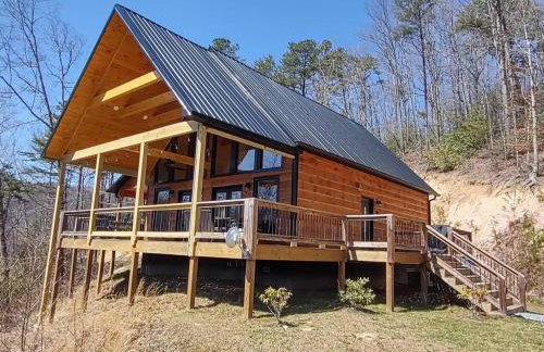 Peace of Heaven, Modern Chic Cabin, Majestic Mountain Views, Hot Tub, Fire Pit, Outdoor Games, Close to Town - Foto 79