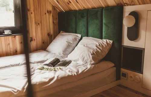 WymarzONE domki- z prywatnymi jacuzzi i kominkiem - Foto 17