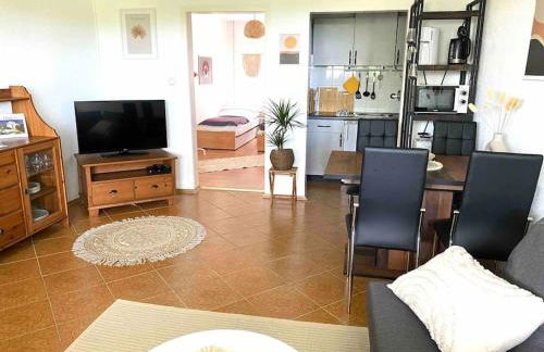 Ferienwohnung Nr. 1 Terrasse Bodden Kanu Bootssteg - Photo 9