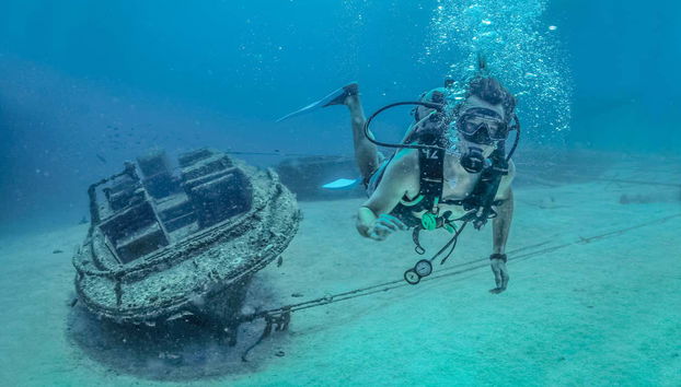 Sunken ships at Las Caletas