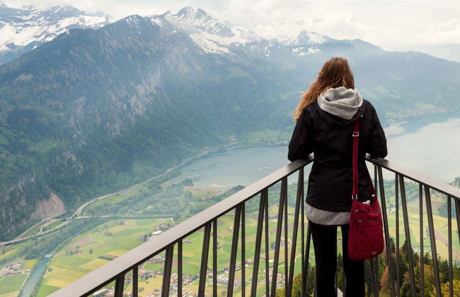 Funiculaire à Harder Kulm - Photo 2