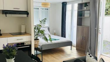 Studio calme avec cour privative Parking Jacuzzi option - Foto 3