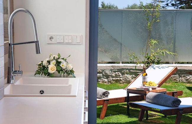 2 new Villas With Heated Pool, Rent Separately or Together at Kournas Lake - Foto 25