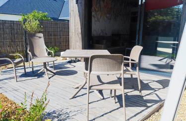 AMARRÉ Gîte Bambou T2 Chambre indépendante - Foto 8