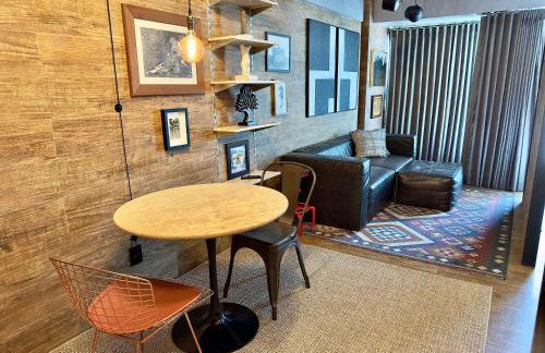 Ed Saint Moritz, Flat 01 com Garagem, SHN no Coração de Brasília - Foto 5