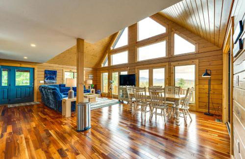 Mtn-View Deck Scenic Conway Log Cabin! - Foto 3