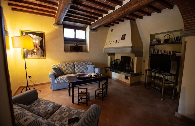 Private Villa with AC, private pool, WIFI, TV, terrace, pets allowed, parking, close to Arezzo - Foto 20