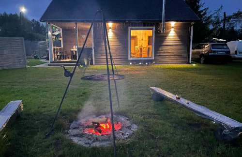 Mazury Dom Oluś nad jeziorem Sasek Wielki z gorącą balia z funkcją jakuzzi - Foto 39