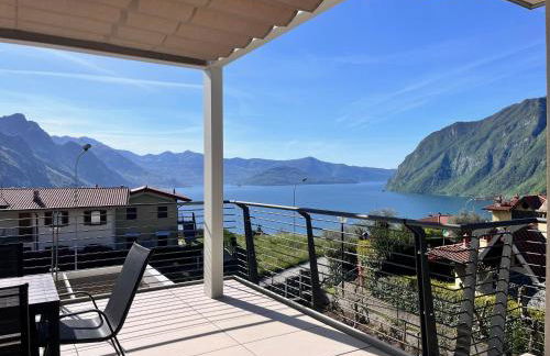 Costa blu - terrace overlooking the lake & pool - Foto 38