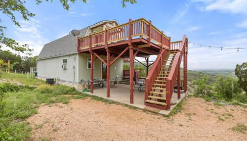 Entire 2br 2ba hilltop view home Sleeps 8 pets 4 acres Jacuzzi Central AC Kingbeds Office Free WiFi Parking Full Kitchen Refrigerator Washer Dryer Furnished Three 3 Large Sunset Dining Patios Grill Stovetop Oven Hiking Wildlife Firepit Quiet very Secluded - Photo 3