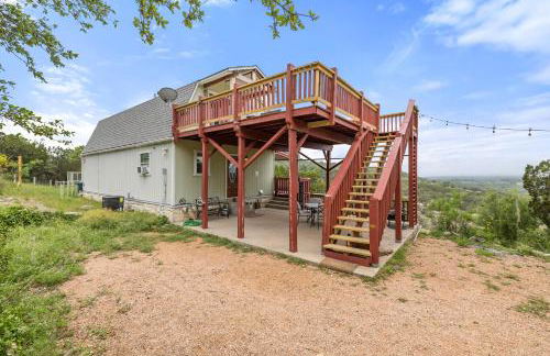 Entire 2br 2ba hilltop view home Sleeps 8 pets 4 acres Jacuzzi Central AC Kingbeds Office Free WiFi Parking Full Kitchen Refrigerator Washer Dryer Furnished Three 3 Large Sunset Dining Patios Grill Stovetop Oven Hiking Wildlife Firepit Quiet very Secluded - Foto 3