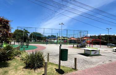 Duplex em Itaúna 4min da Praia que ocorre o WSL, 1min da pista de skate do LS, pracinha com parque infantil, quadra de futebol, tudo isso a 1 min da duplex, perto do comércio, wi-fi super rápido, monitoramento 24hrs - Foto 37