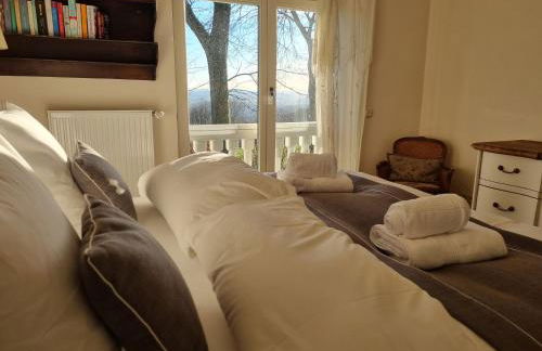 Ferienhaus Vogelsbergblick, Fernblick, Sauna, Kamin, 1700m eingezäunt in Alleinlage - Foto 46