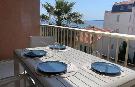 Cannes Pointe Croisette : superbe logement vue mer - Foto 7