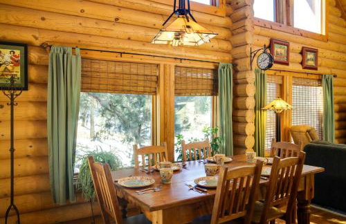 Lacys Log Cabin Alto Home with Mountain Views! - Foto 8